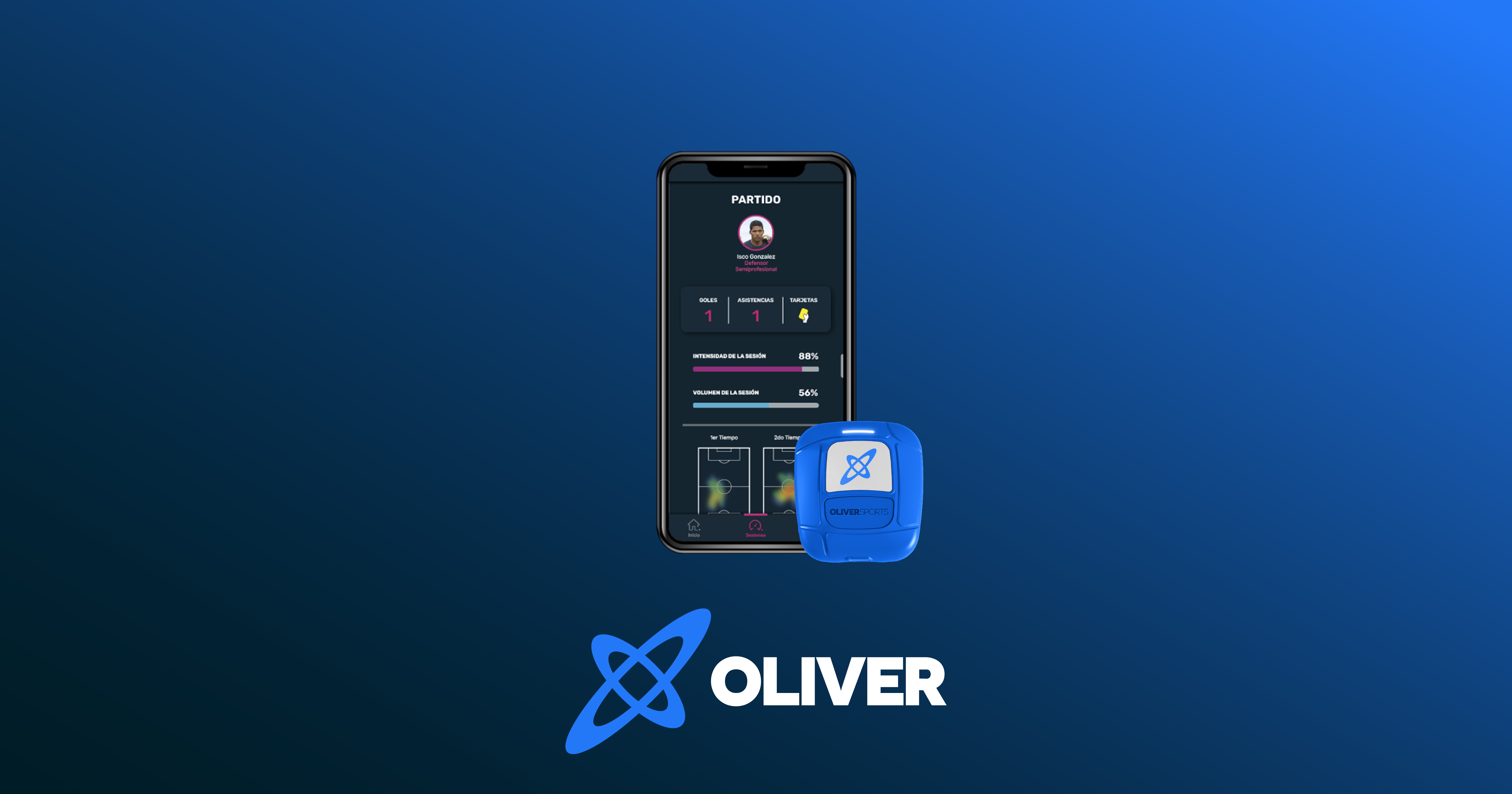 GPS Tracker for Football Players | OLIVER GPS Tracker for Football Players | OLIVER