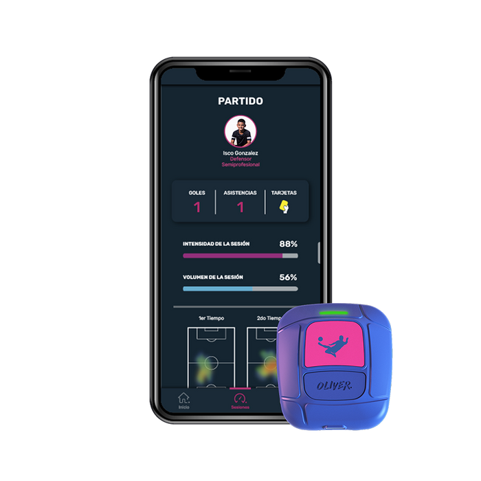 TRACKER GPS PARA FÚTBOL